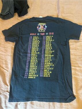 Anthrax 2018 World Tour Shirt